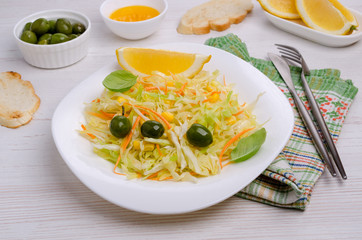 Salad fresh vegetables