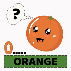 orange character vector