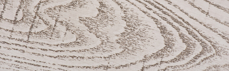 panoramic shot of grey wooden textured surface with copy space, top view