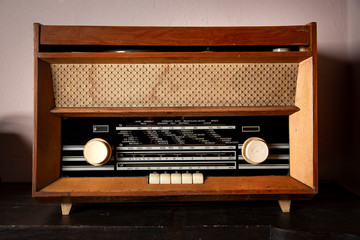 radio antica stile vintage