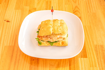 Typical spanish sandwich
