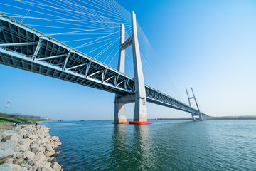Jingzhou gongtie Yangtze River Bridge