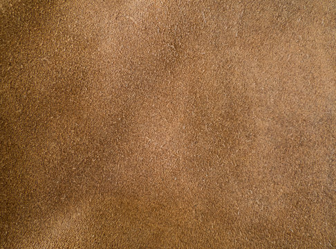 Cognac Brown Suede Leather Background Texture