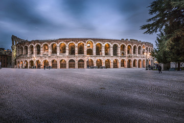 roman amphitheatre in verona italy