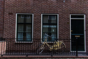 Fototapeta na wymiar Amsterdam street