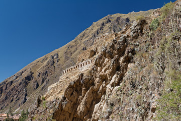 Twierdza Inkó w Ollantaytambo