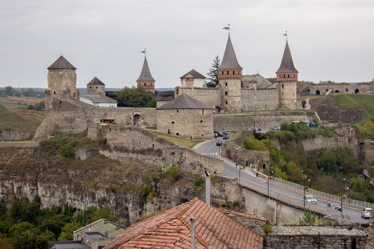 Kamianets-Podilskyi Castle is a former Ruthenian-Lithuanian castle located in the historic city of Kamianets-Podilskyi, Ukraine
