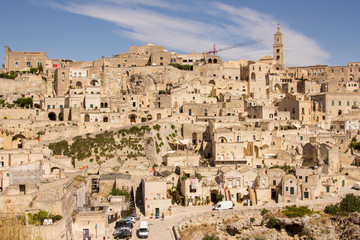 The Sassi di Matera are two districts of the Italian city of Matera, Basilicata