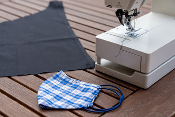 Sewing respiratory masks