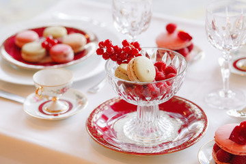 Maccaron-table-restaurant-desert