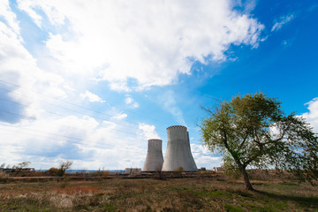Nuclear power plant, industry and energy