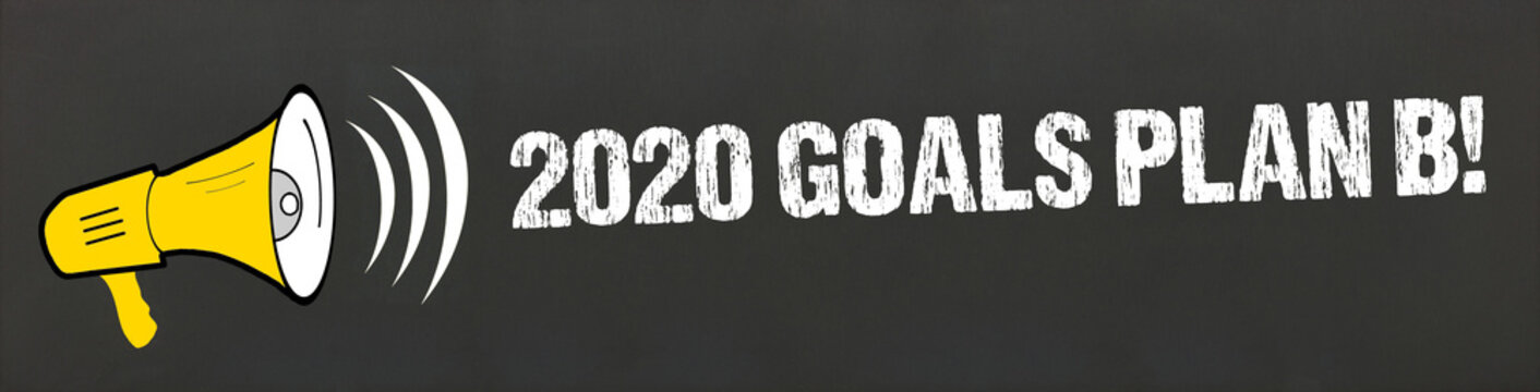 2020 Goals Goals Plan B!