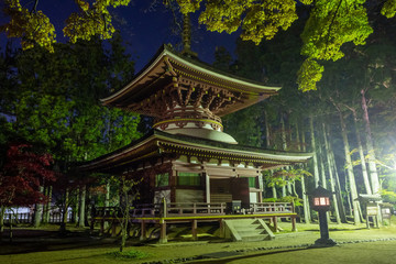 Obraz premium Japan. Dai Garan Buddhist temple in Koyasan