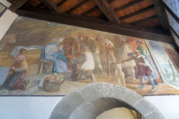 La Verna, medieval monastery in the Arezzo province