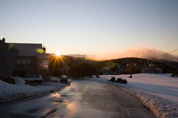 Mt Buller During Winter in Australia