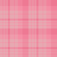 Seamless pattern in interesting cute pink colors for plaid, fabric, textile, clothes, tablecloth and other things. Vector image.