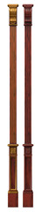 Classic wood panel 900mm wood with veneer and gold elements