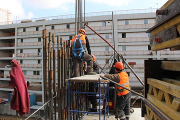 workers on a construction