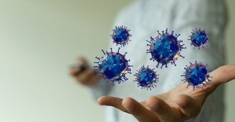 Corona Virus Healthcare Concept. Coronavirus protection Pandemic Sars Fever.