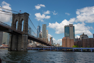 Fototapeta na wymiar New York, brooklyn bridge