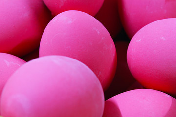 Pink shell chinese century eggs