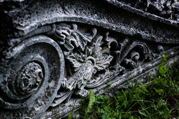 ancient stone carving