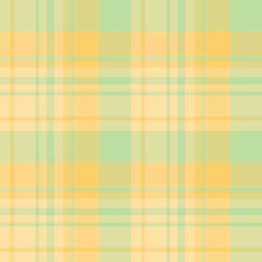 Seamless pattern in interesting great yellow and light green colors for plaid, fabric, textile, clothes, tablecloth and other things. Vector image.