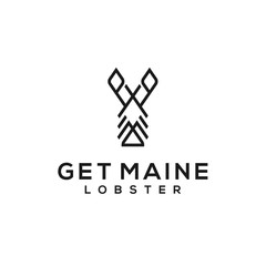lobster logo vector icon designs