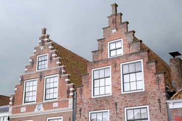 Traditional houses in Edam, The Netherlands