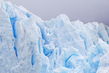 Fototapeta na wymiar The Perito Moreno Glacier view. It is is a glacier located in the Los Glaciares National Park in Patagonia, Argentina.