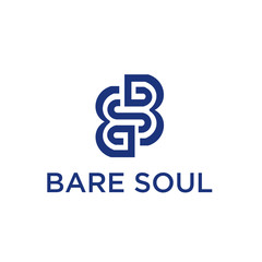 letter B Creative elegant trendy unique artistic  BB initial based Alphabet icon logo.