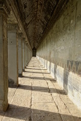 Obraz premium corridor of the Angkor Wat Palace
