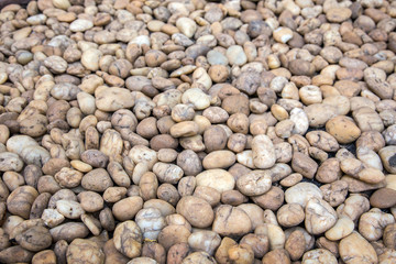 brown tone of stone texture outdoor park