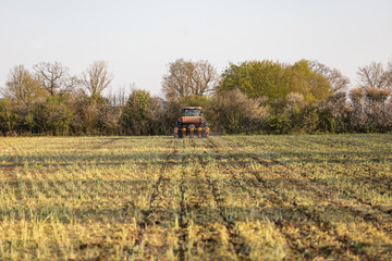 Mulchsaat mit Einzelkornsämaschine