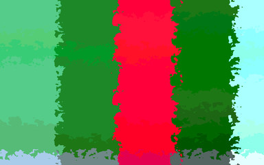 Obraz premium Red orange green grunge background