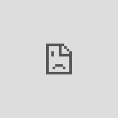 Error 500 page, empty page symbol, crash banner, sorry failure graphic message, vector illustration