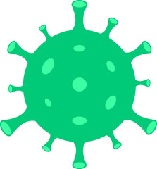 Covid-19. Coronavirus. vector illustration, logo.