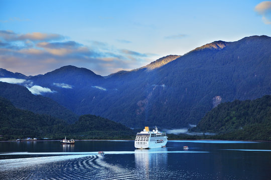 Early Morning In The Chilean Fjord