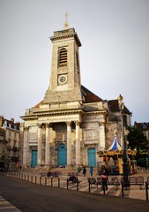 Fototapeta premium old church in Besancon, France
