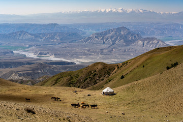Panoramic Yurt Toguz Toro Pass Kyrgyzstan