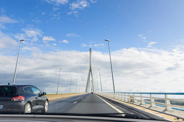 city ​​of honfleur in france