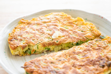 ねぎのお好み焼き