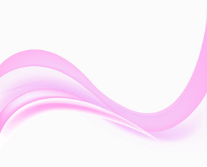 Abstract decor wave vector background illustration curve line art design	
