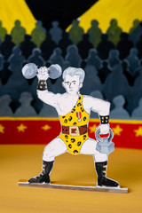 Fototapeta premium Maquette reconstitution d'un cirque