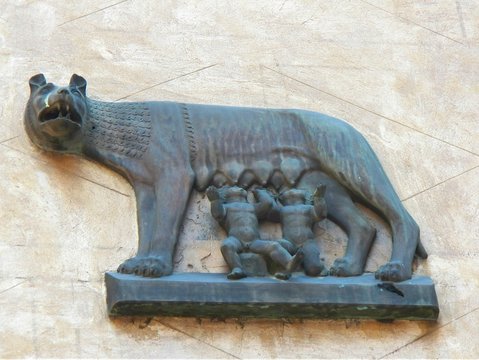 Remulus i Remus, Werona, Włochy