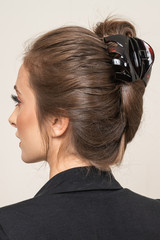 Fototapeta premium Model With Hair Clips