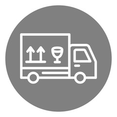 delivery truck icon