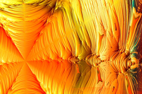 3D render. Fractal image of a 3D object. Fractal landscape. A colorful computer-generated image. The fractal background. Textures for the design. Abstract painting.