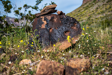 Rock Stack in the Hills, Oatman, AZ