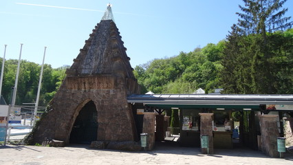 Miskolctapolca is a famous resort in caves